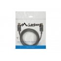 Lanberg CA-DPDP-10CC-0018-BK „DisplayPort“ kabelis 1,8 m Juoda