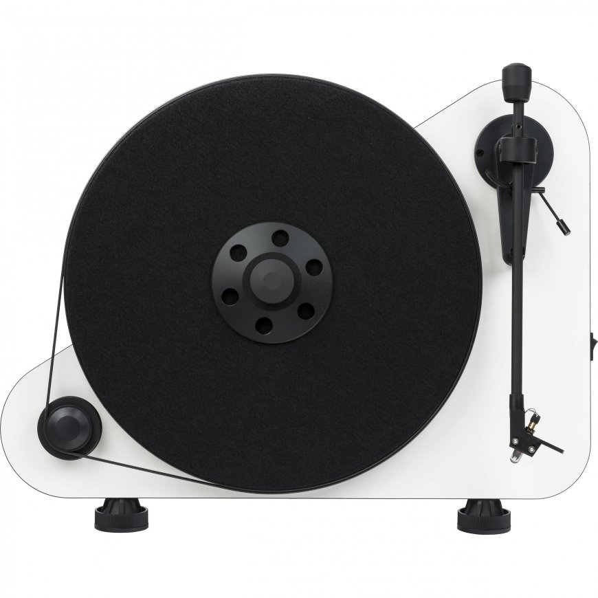 Pro-Ject VT-E BT R Garso grotuvas su diržine pavara Balta Automatinis