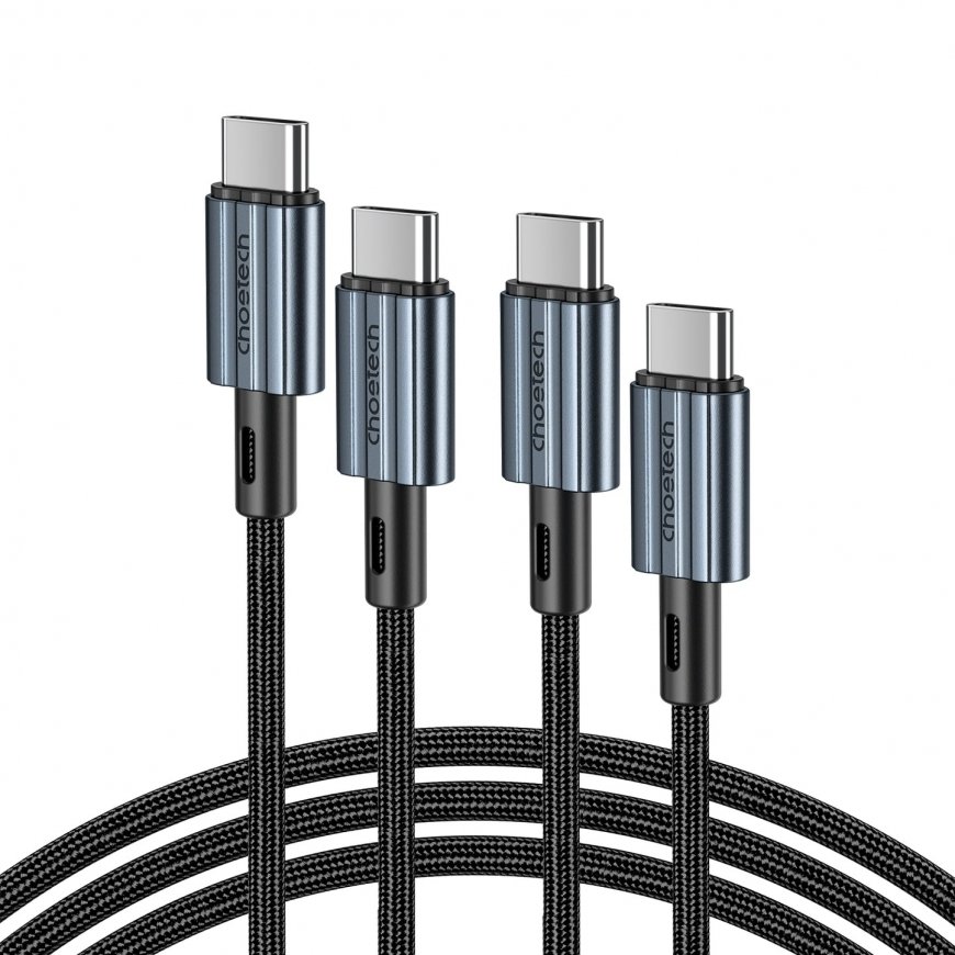 Choetech XCC-1014 USB-kaapeli USB 2.0 2 m USB C musta – 2