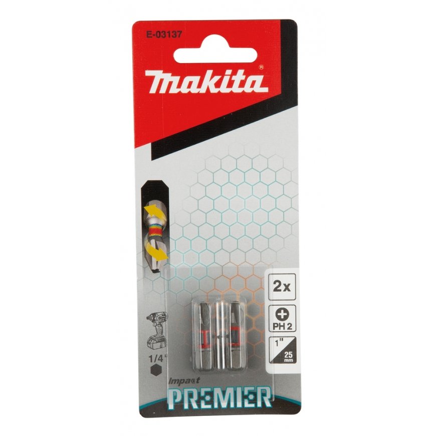 Makita E-03137 бита для отверток 2 шт – 4