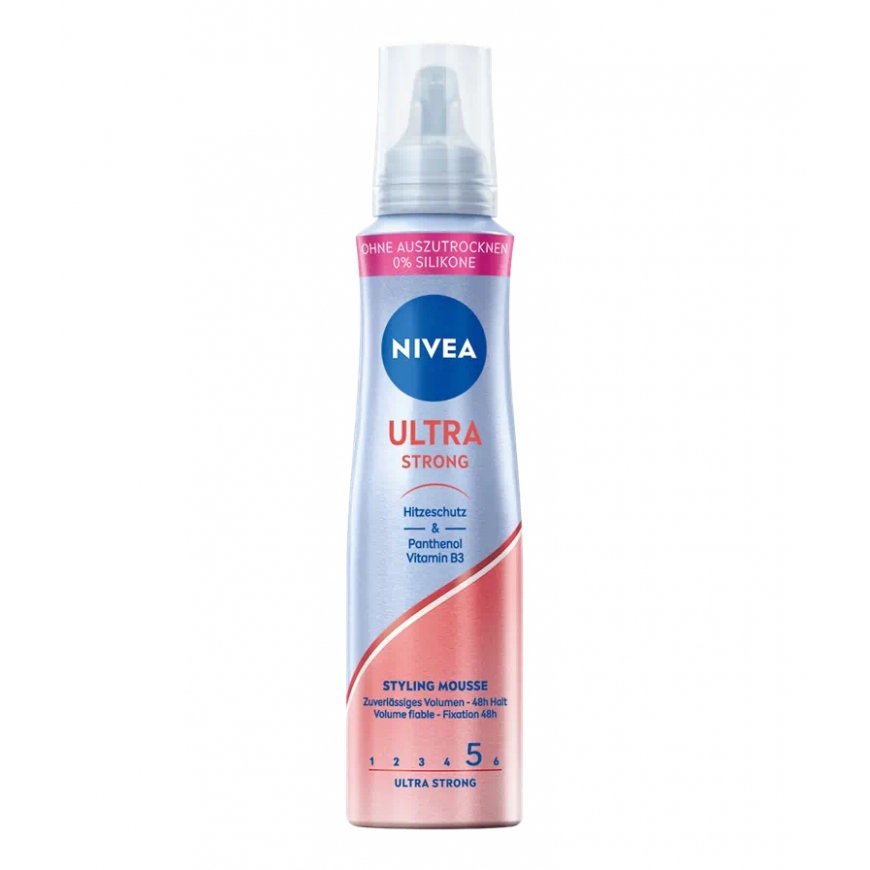 NIVEA 4005900984456 Hiusvoide ja -vaahto Hiusmousse 150 ml