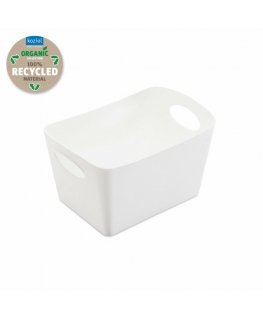 koziol BOXXX S Storage box Rectangular Recycled plastic White
