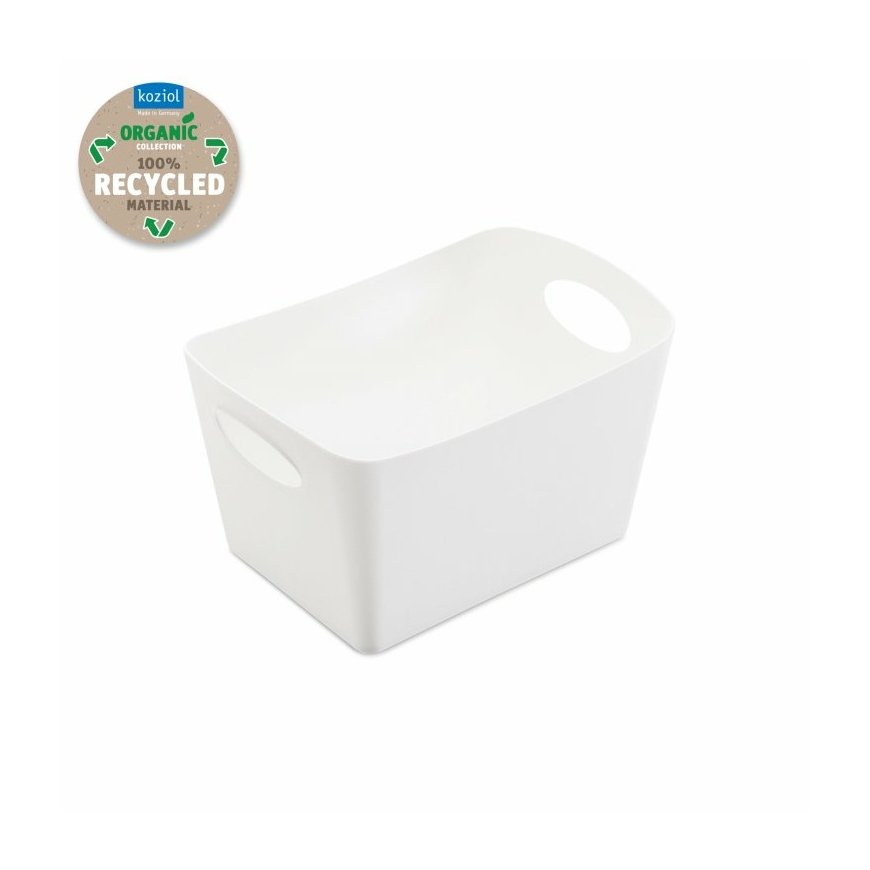 koziol BOXXX S Storage box Rectangular Recycled plastic White
