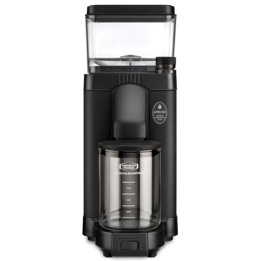 Moccamaster 49511 coffee grinder Black, Transparent