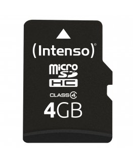 Intenso 3403450 mälukaart 4 GB MicroSDHC Klass 4