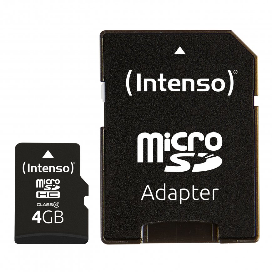 Intenso 3403450 zibatmiņa 4 GB MicroSDHC Klases 4 – 2