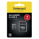 Intenso 3403450 mälukaart 4 GB MicroSDHC Klass 4 Intenso 3403450 mälukaart 4 GB MicroSDHC Klass 4