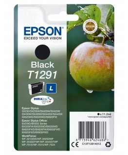 Epson Apple Yksittäispakkaus, musta T1291 DURABrite Ultra -muste