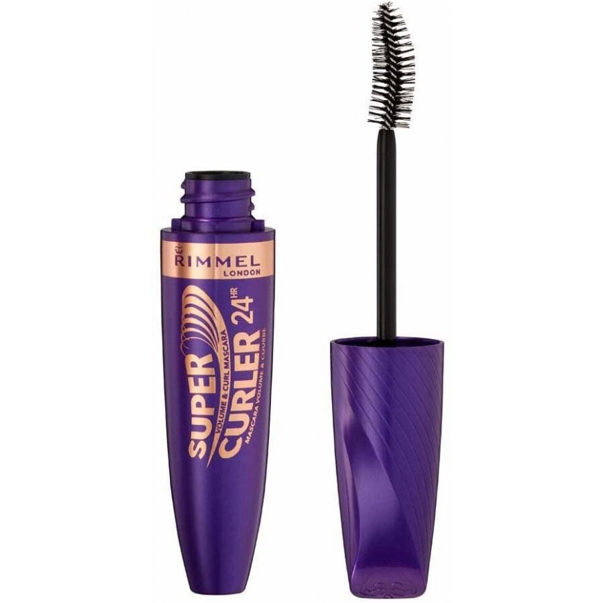 Rimmel Supercurler 24HR, 001 Black, 12ml – 3