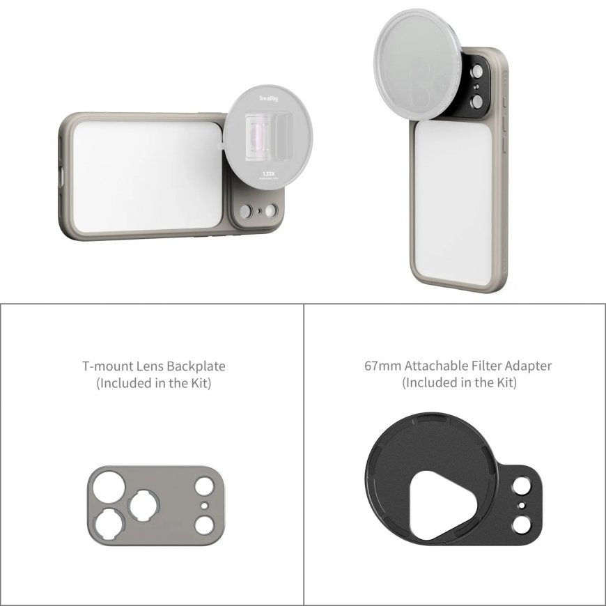 SmallRig FilMov mobiiltelefoni ümbris 17,5 cm (6.9") Piir Hall – 3