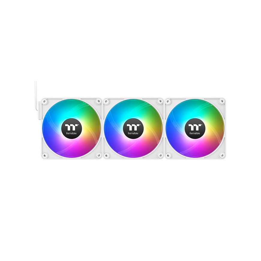 Thermaltake CT120 EX ARGB Sync PC Cooling Fan White (3-Fan Pack) – 2