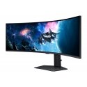 Samsung G95C PC lamekuvar 124,5 cm (49") 5120 x 1440 pikslit Dual QHD LED Must