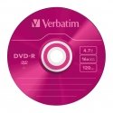 Verbatim DVD-R Colour 4,7 GB 5 tk Verbatim DVD-R Colour 4,7 GB 5 tk