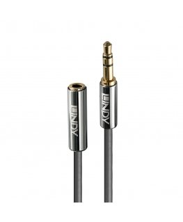 Lindy 0.5M 3.5MM AUDIO CABLE, CROMO LINE