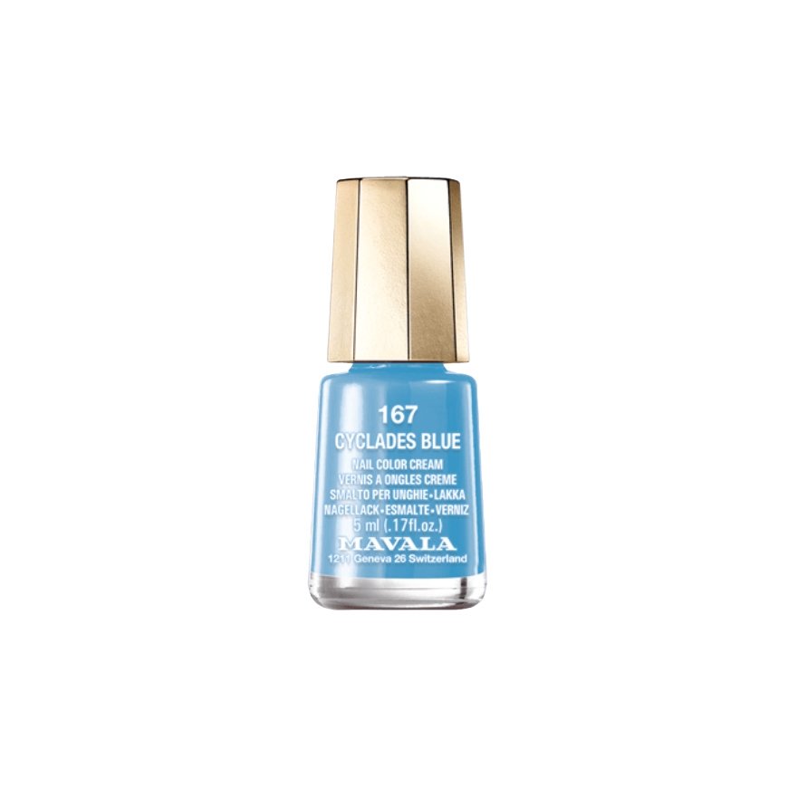 Mavala Mini Color лак для ногтей 5 ml Синий Крем