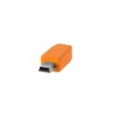 Tether Tools CUC2415-ORG USB-kaapeli USB 2.0 4,6 m USB C Mini-USB B Oranssi