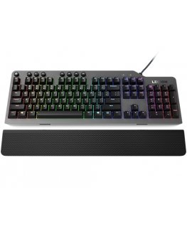 Lenovo Legion K500 klaviatūra Žaidimams USB QWERTY Anglų (JAV) Juoda, Pilka