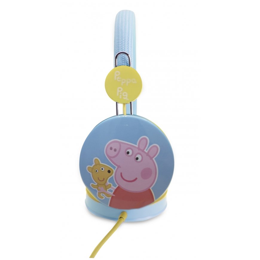 OTL Technologies Peppa Pig Kõrvaklapid Juhtmega ühendatud Peavõru Muusika Sinine, Kollane