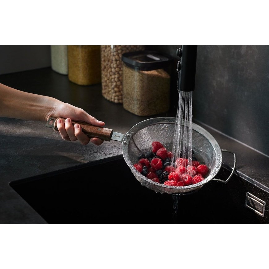 GEFU GF15506 köögisõel Roostevaba teras, Pähklipuu puit 20 cm – 4