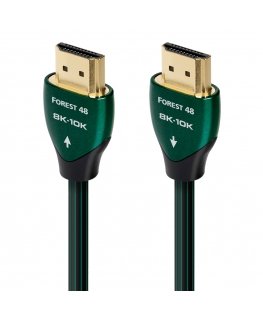 AudioQuest Forest 48 HDMI kabelis 2 m HDMI Type A (Standard) 3 x HDMI Type A (Standard) Melns, Zaļš