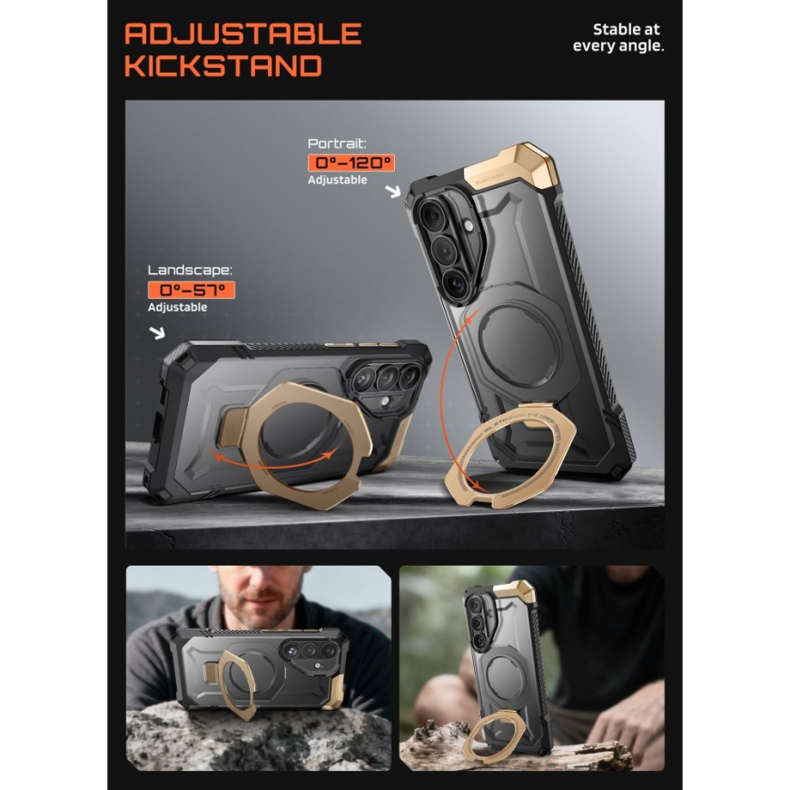 SUPCASE UB GRIP MAG MAGSAFE GALAXY S26 DESERT – 4