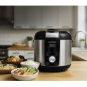Gastroback Rice Control Low Carb & Steam riisinkeitin 3 L 450 W musta, Ruostumaton teräs Gastroback Rice Control Low Carb & Steam riisinkeitin 3 L 450 W musta, Ruostumaton teräs