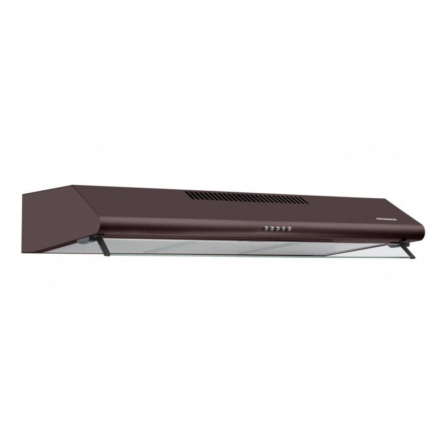 Heinner HCH-490-BRW cooker hood Wall-mounted Brown 304.5 m³/h