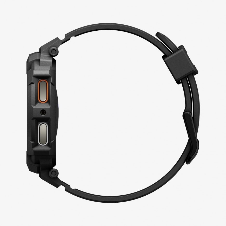 Spigen Rugged Armor Pro Case + Band Черный Термопластичный полиуретан (ТПУ) – 3