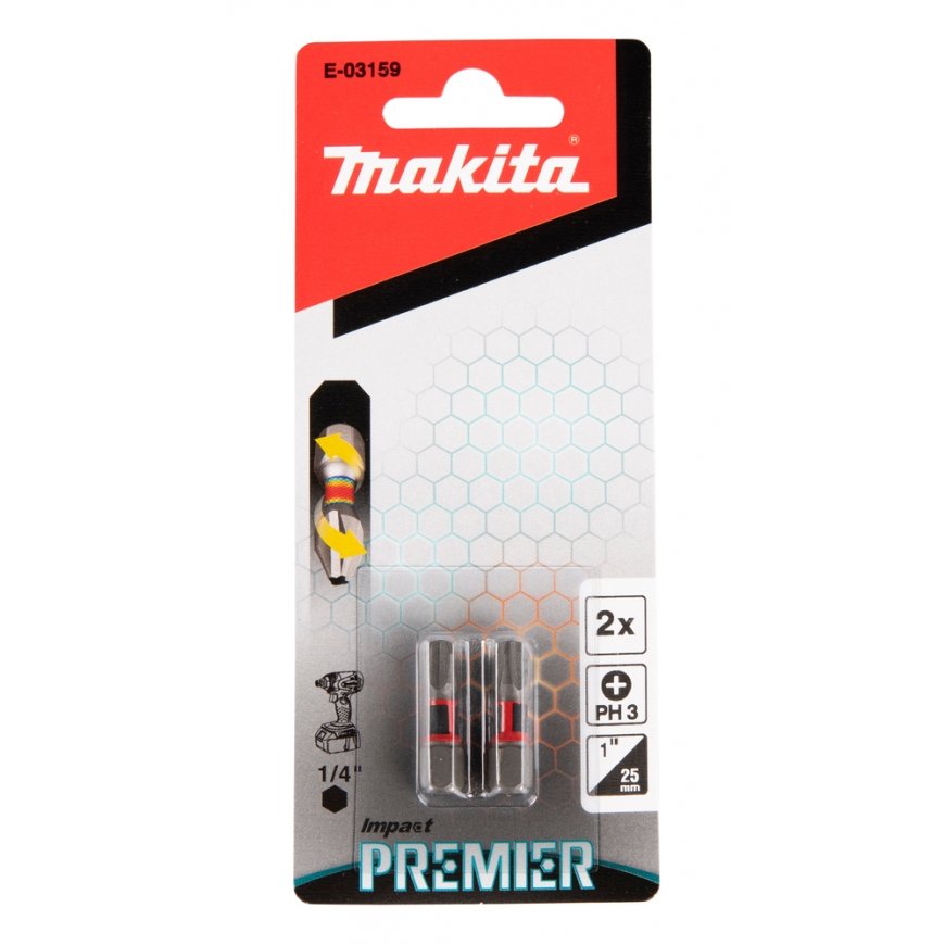 Makita E-03159 screwdriver bit 2 pc(s) – 3