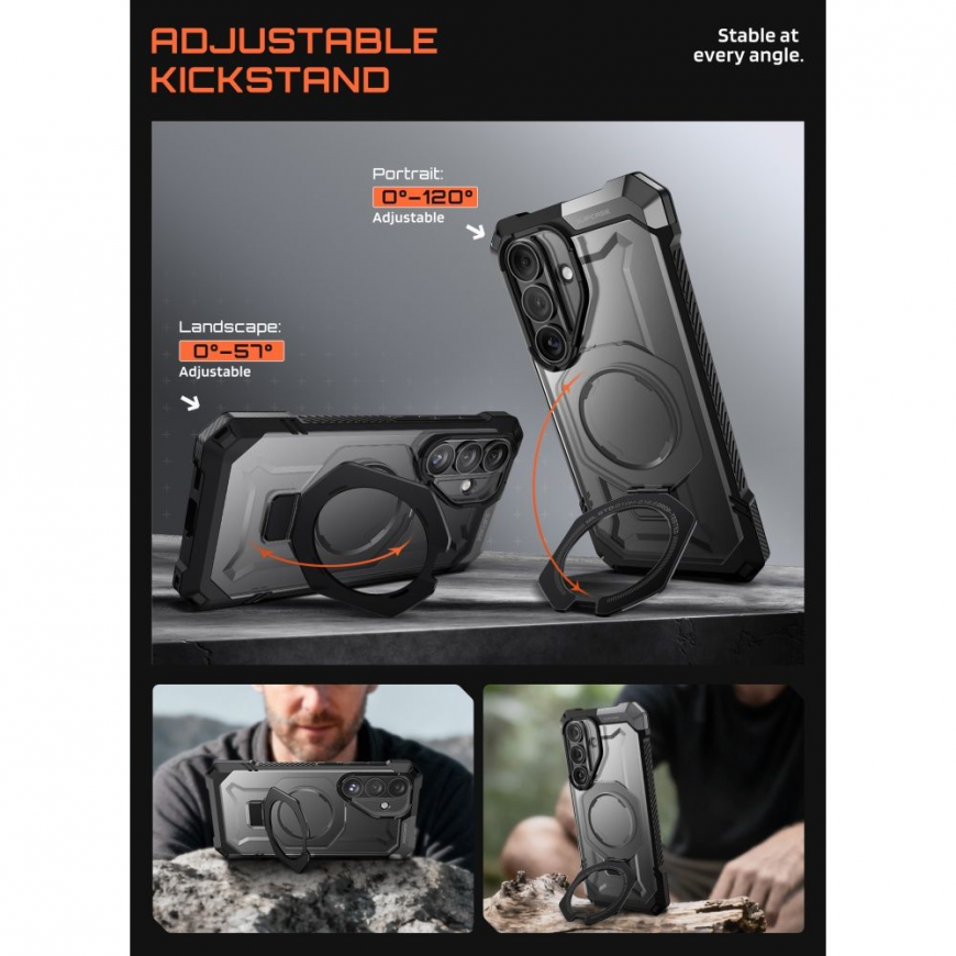 SUPCASE UB GRIP MAG MAGSAFE GALAXY S26 BLACK – 4