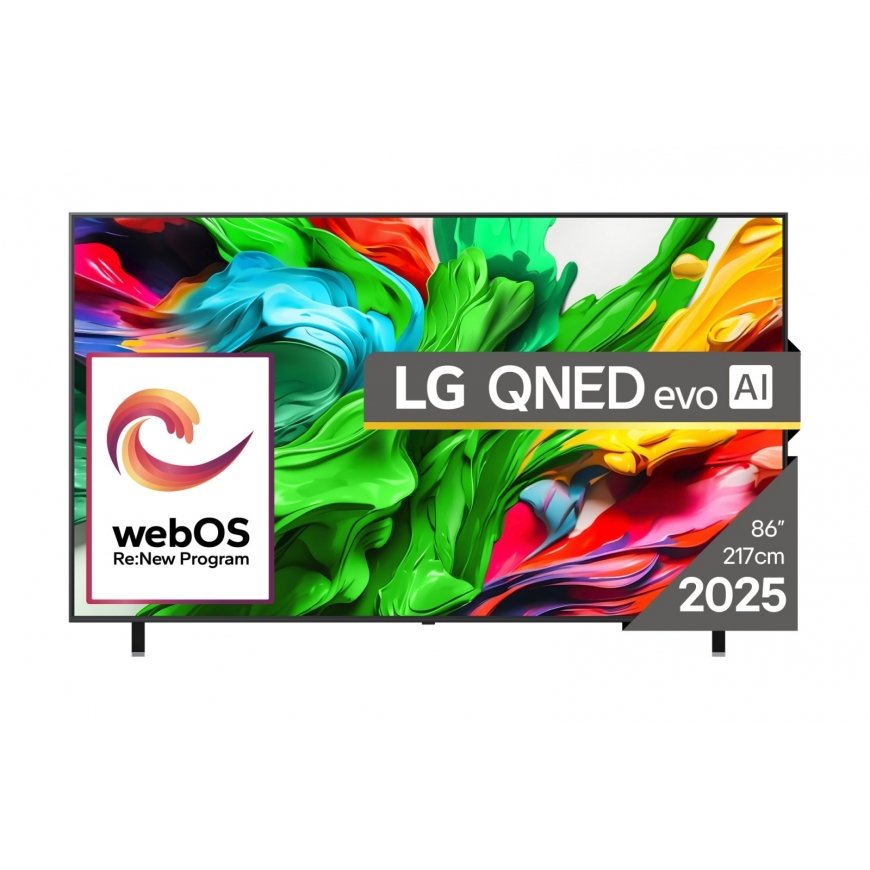 LG QNED AI 86QNED85A3C televizors 2