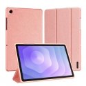 Galaxy Tab A9 Plus / Tab A11 Plus Domo seeria kolmekordne alus PU nahast tahvelarvuti kate roosa Galaxy Tab A9 Plus / Tab A11 Plus Domo seeria kolmekordne alus PU nahast tahvelarvuti kate roosa