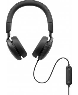 DELL WH5024 Гарнитура Проводная Оголовье Calls/Music USB Type-C Черный