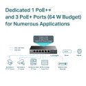 TP-Link TL-SG1006PP verkkokytkin Hallitsematon Gigabit Ethernet (10/100/1000) Power over Ethernet -t TP-Link TL-SG1006PP verkkokytkin Hallitsematon Gigabit Ethernet (10/100/1000) Power over Ethernet -t
