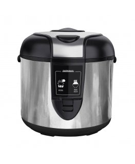 Gastroback Design Premium Edition ātrvārāmais katls rīsiem 3 L 410 W Melns, Nerūsējošs tērauds