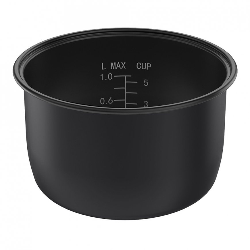 Gastroback Design Premium Edition ātrvārāmais katls rīsiem 3 L 410 W Melns, Nerūsējošs tērauds – 3