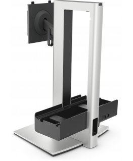 DELL Pro Slim OSS25 68.6 cm (27") Desk Black, Silver
