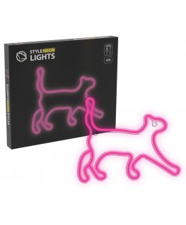 Manta SNL70PK Stila Neona Gaismas CAT 2 Rozā