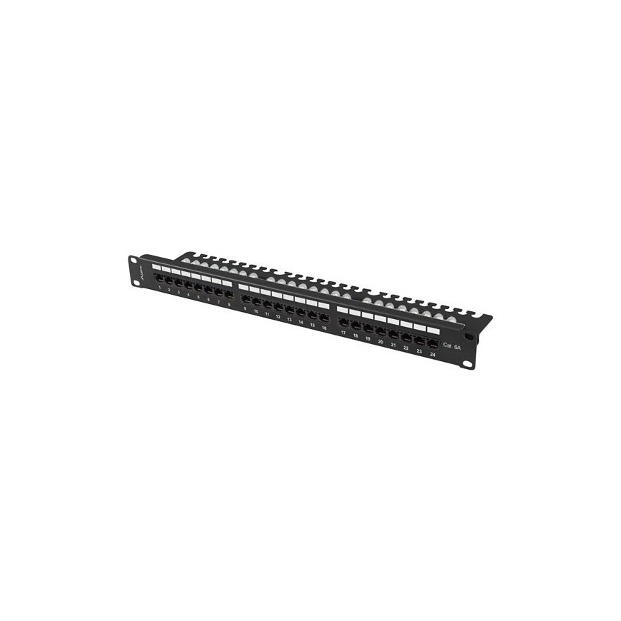 Lanberg PPUA-1124-B patch panel 1U