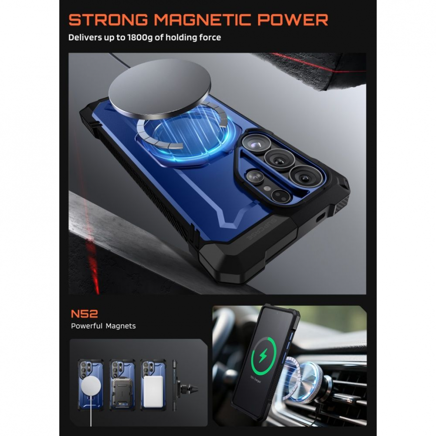 SUPCASE UB GRIP MAG MAGSAFE GALAXY S26 ULTRA COBALT – 3