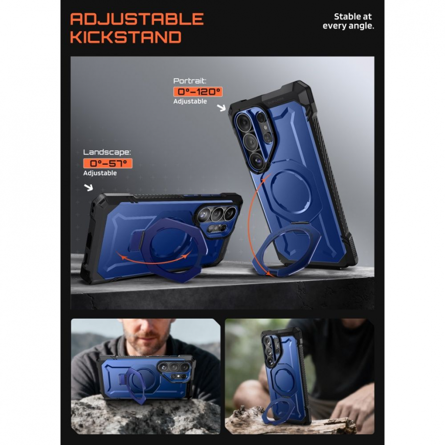 SUPCASE UB GRIP MAG MAGSAFE GALAXY S26 ULTRA COBALT – 4
