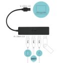 i-tec Advance U3HUB404 keskitin USB 3.2 Gen 1 (3.1 Gen 1) Type-A 5000 Mbit/s musta i-tec Advance U3HUB404 keskitin USB 3.2 Gen 1 (3.1 Gen 1) Type-A 5000 Mbit/s musta
