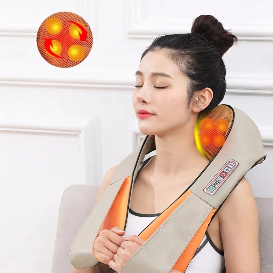 Extralink Smart Life Neck | Neck | 3 speeds, 30W, AC, DC power supply massager – 5