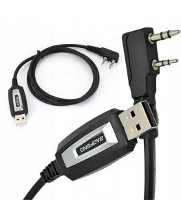 BAOFENG USB cable for programming UV-5R 82 888S UV-S9 PLUS UV-13 16 17 21 radios with K-type connector