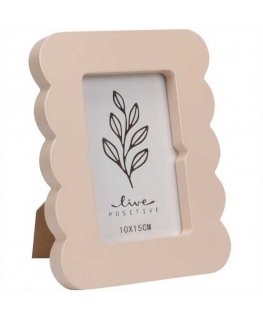 Home Styling Collection Frame Nuotraukų rėmelis su banguotu kraštu, PAGRINDAS, 16 x 2,2 x 20,8 cm