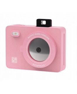 Impossible 2MP kaamera, kohene printimine, 300 Dpi, „Bluetooth“, LED + kassettid / „Hanin Z5s“ / roosa