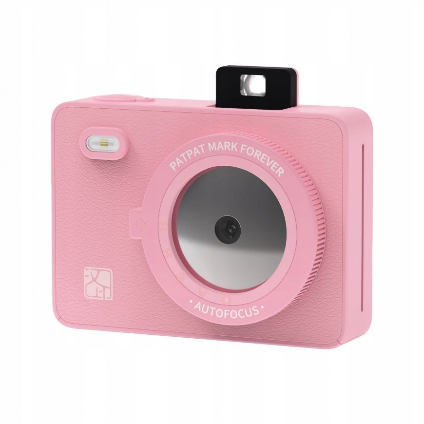 Impossible 2MP kaamera, kohene printimine, 300 Dpi, „Bluetooth“, LED + kassettid / „Hanin Z5s“ / roosa – 2