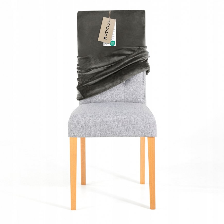 CLASSIC RESTILO cushion cover SENTO steel color, simple style, classic – 2