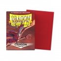 Dragon Shield: Standard Sleevide: Crimson [Matte] (100 Sleevide)
