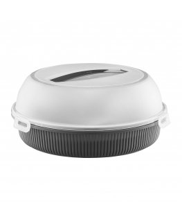 Cake container 26 cm for curly hair gray AMBITION